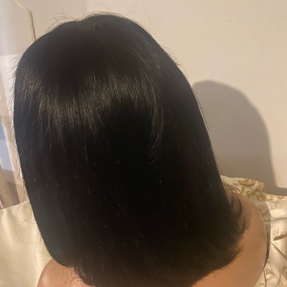 Wig 100% human for sale, short bob wig wig lace front human hair wigs for women. - Picture 13 of 15